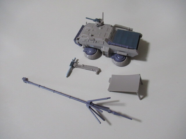 ROBOT魂 第08MS小隊オプションパーツセット02 Ver.A.N.I.M.E. に付属の ホバートラック＆付属品 のみの画像1