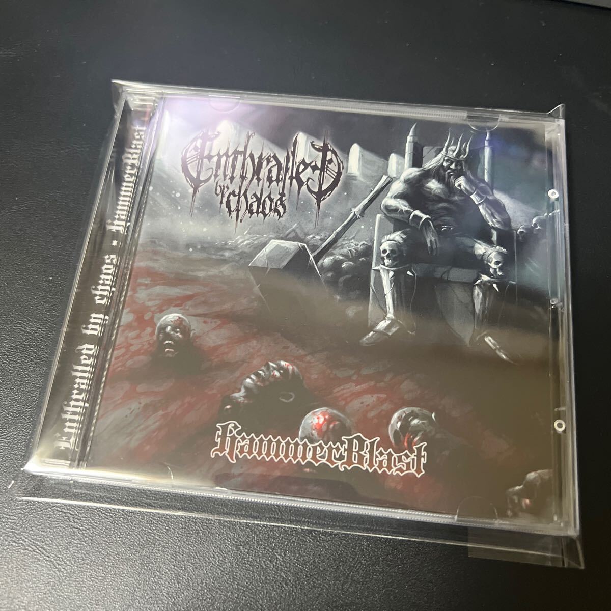 【新品同様】【廃盤激レア】Enthralled by Chaos / Hammerblast【デスメタル】Vader,Exocrine,Defiled,Carnal Forge,Defleshed,Dew Scented_画像3