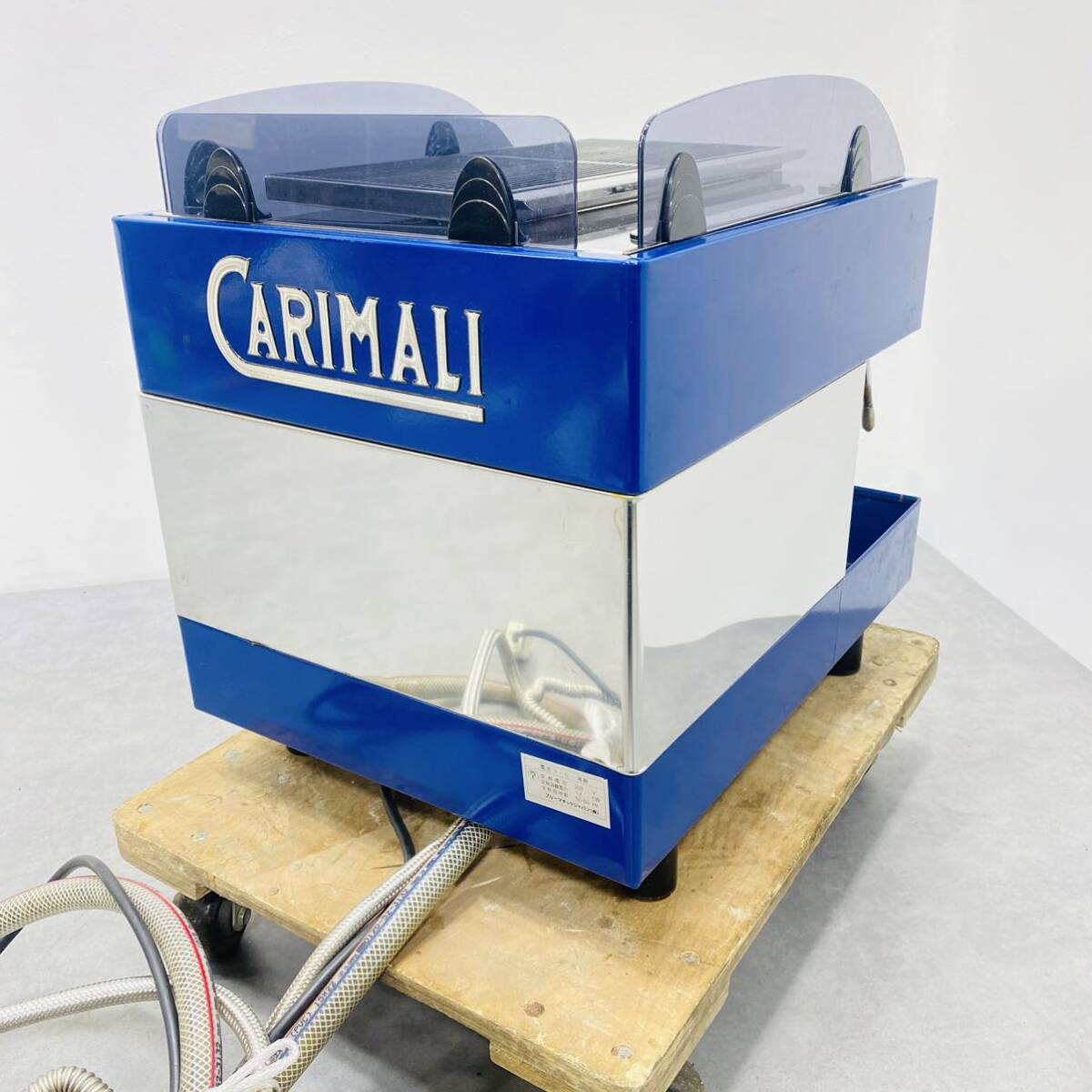 【240412-01】CARIMALI ECO LUX E 1 電気コーヒー沸器 カリマリ 業務用エスプレッソマシン 200V水道直結 単相200V 通電確認済みの画像2