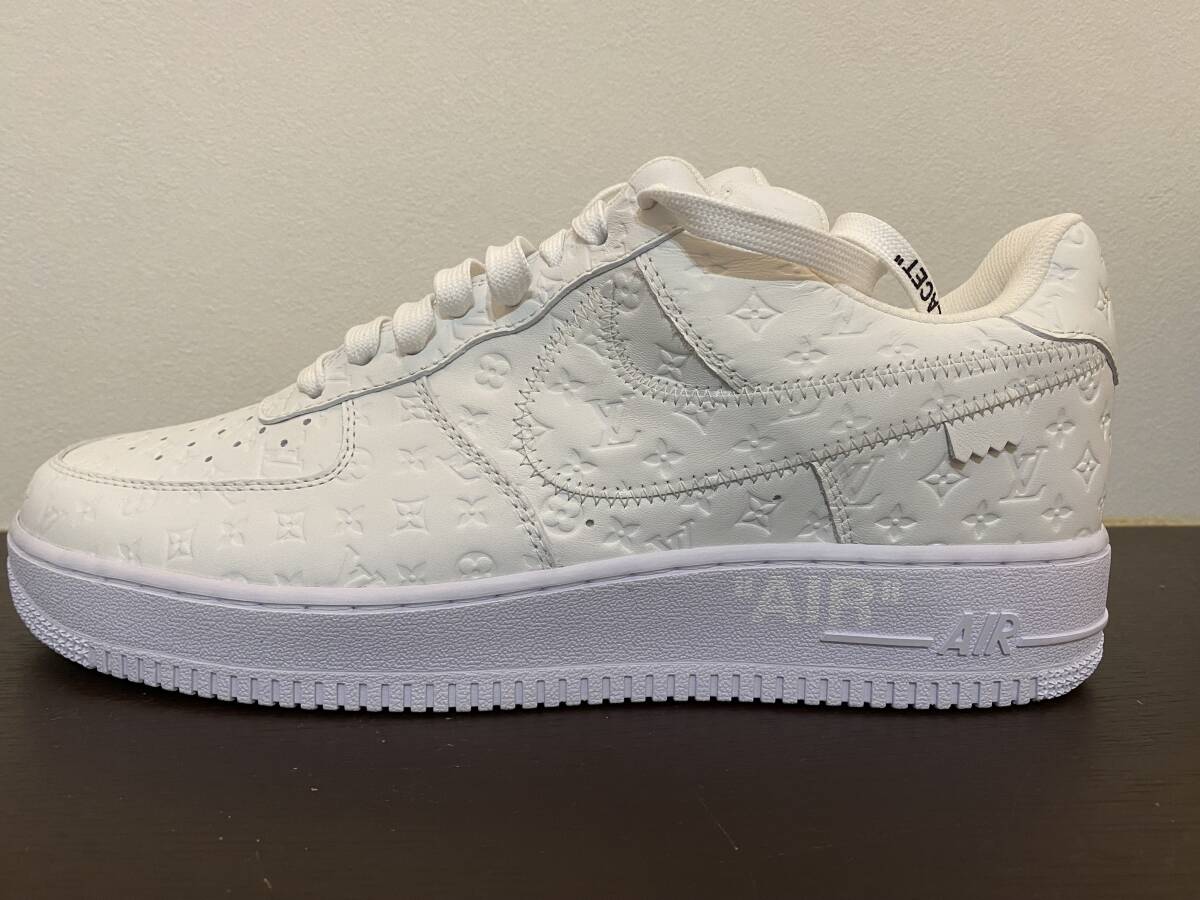 xナイキ NIKE AIR FORCE 1 LOW モノグラムレザーローカットスニーカーの画像6