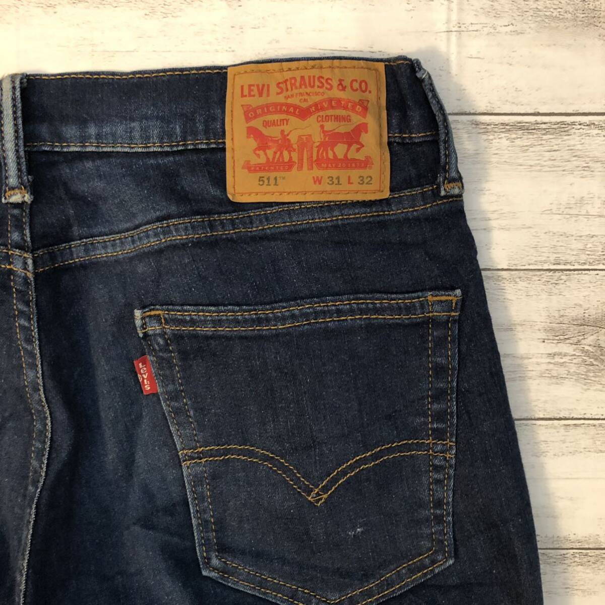 リーバイス　Levi's 511 31インチ　ストレッチデニム　5Pジーンズ デニムパンツ_画像3