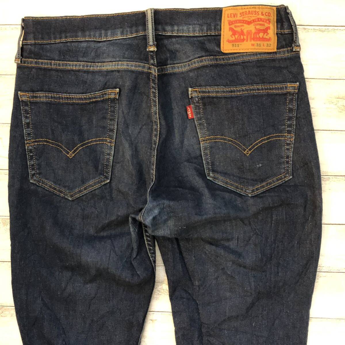 リーバイス　Levi's 511 31インチ　ストレッチデニム　5Pジーンズ デニムパンツ_画像2