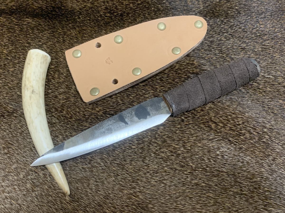 未使用】瀬戸作 鍛造スプリング鋼 「ウメガイスピア」1尺刃 最大 未使用】瀬戸作 鍛造スプリング鋼 「ウメガイスピア」1尺刃 最大