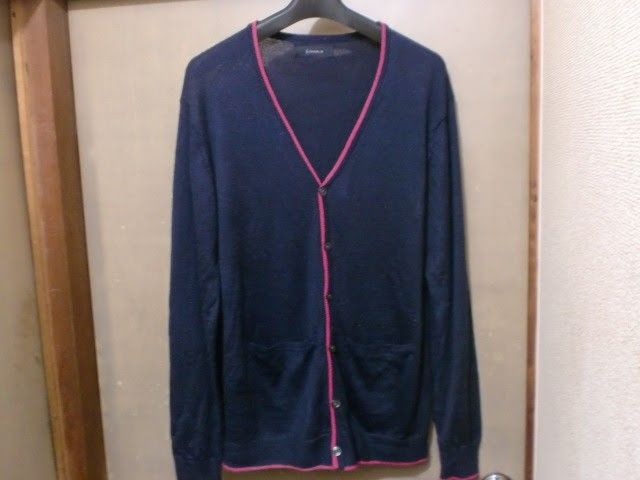 ☆RAGEBLUE レイジブルー☆ウール混カーディガン☆Size L ヴィンテージ