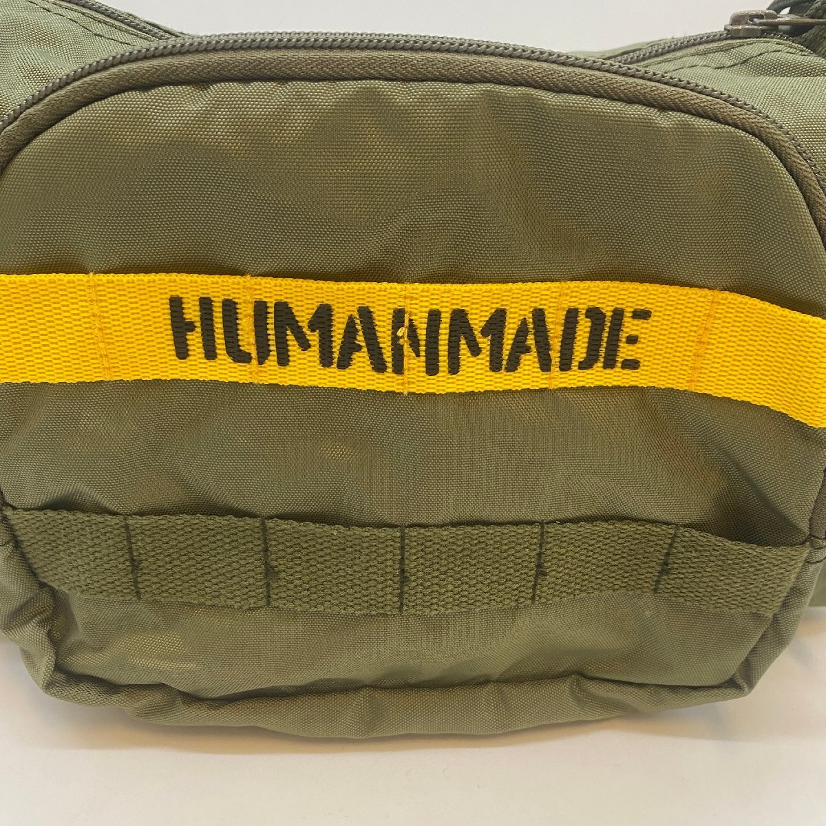 ☆HUMAN MADE ヒューマンメイド☆ミリタリー ウエスト ショルダー バム ベルト バッグ Military Waist Shoulder Bum Belt Bagの画像6