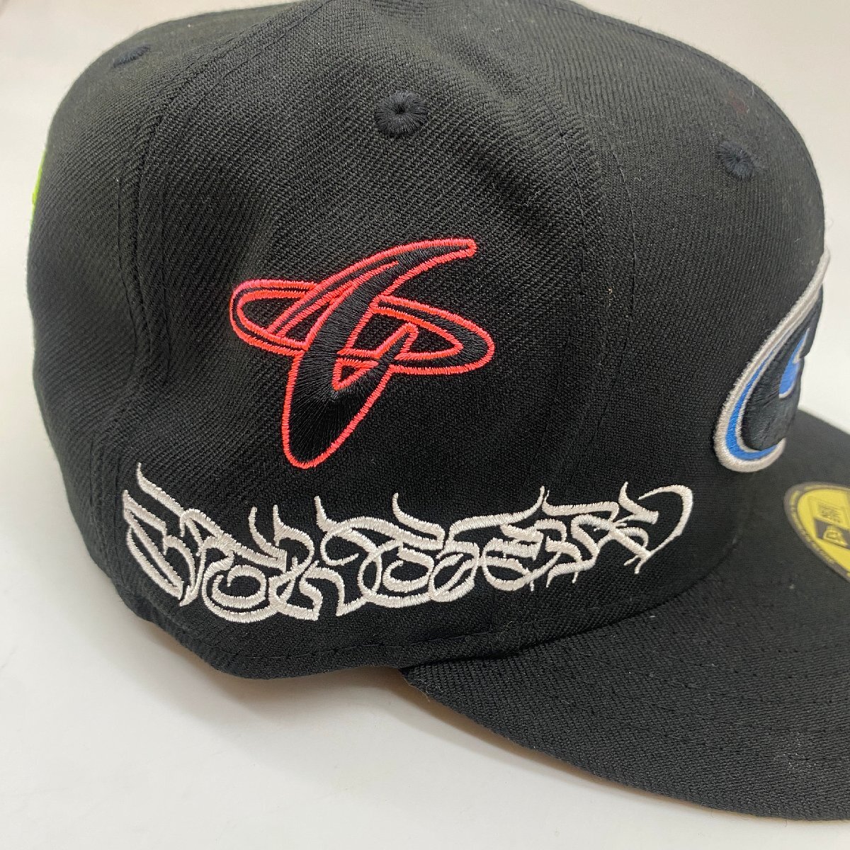 ☆NEW ERA×GUCCIMA ニューエラ×グッチメイズ☆メンズ 刺繍コラボキャップ帽子 59FIFTY STUDIO33 Men's embroidery collaboration cap hatの画像7