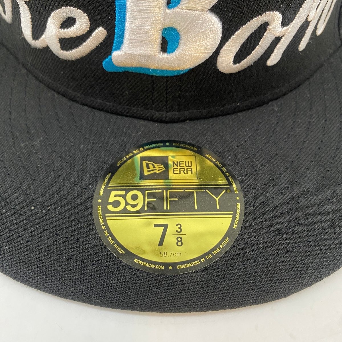 ☆NEW ERA×BALLISTIK BOYZ ニューエラ×バリスティックボーイズ☆コラボ 刺繍 キャップ 帽子 RE BORN 59FIFTY 12864515 cap hat タグ付_画像2