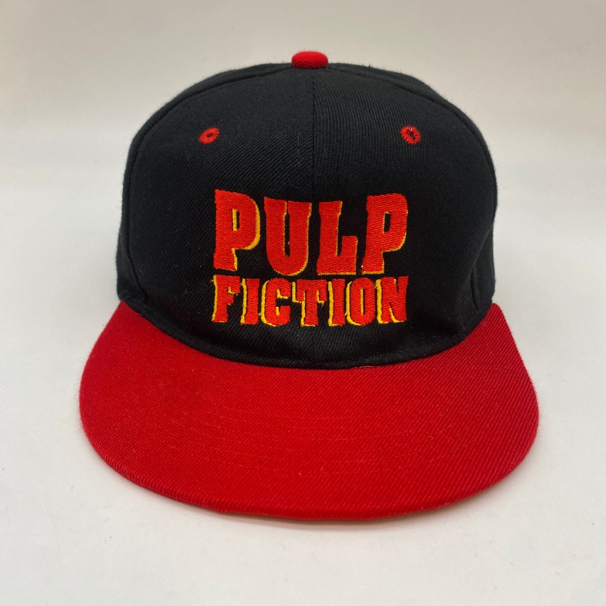 ☆PULP FICTION パルプ・フィクション☆ヴィンテージ 映画 刺繍 キャップ 帽子 vintage movie embroidery cap hatの画像1