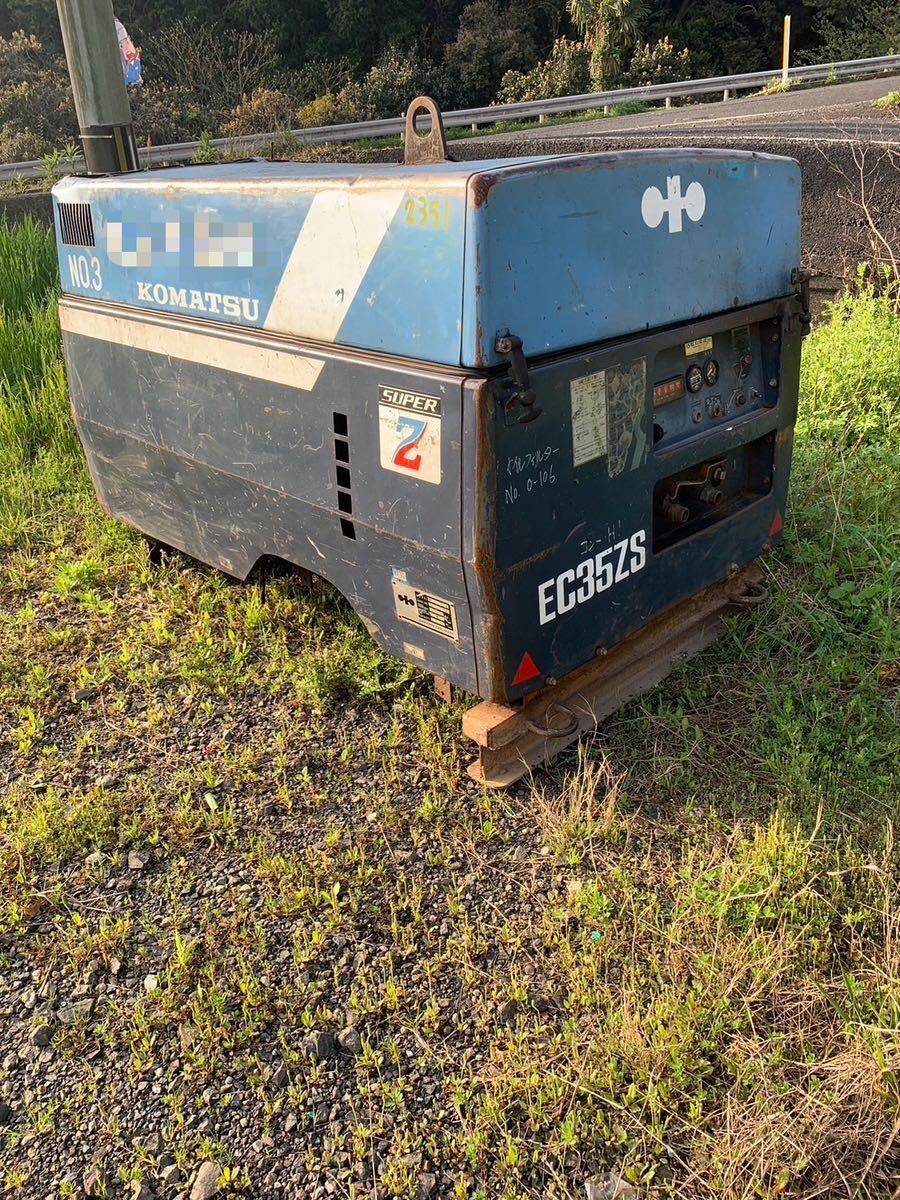 27500円 長崎 KOMATSU コマツ EC35ZS エンジンコンプレッサー 27500円 長崎 KOMATSU コマツ EC35ZS エンジンコンプレッサー