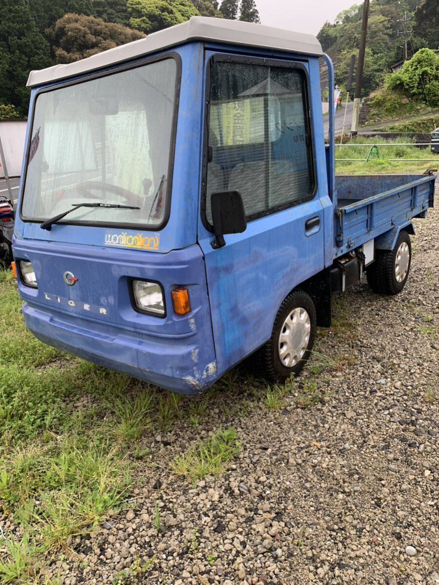  Nagasaki Chikushi Canicom transportation car dump laiga-4WD J111 oil pressure dump secondhand goods 