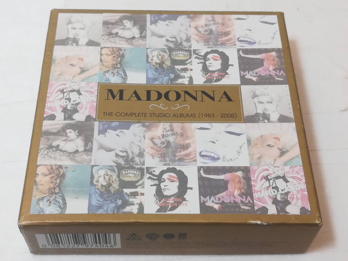  зарубежная запись б/у Madonna 11 листов комплект CD box The * Complete * Studio * альбом zMADONNA THE COMPLETE STUDIO ALBUMS (1983-2003)