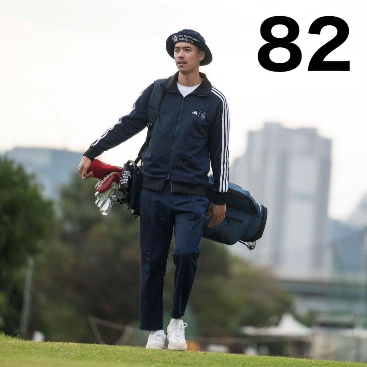 未使用 adidas Golf  CLUBHAUS アディダス ゴルフ パンツ Wide Tapered Pants IT6870