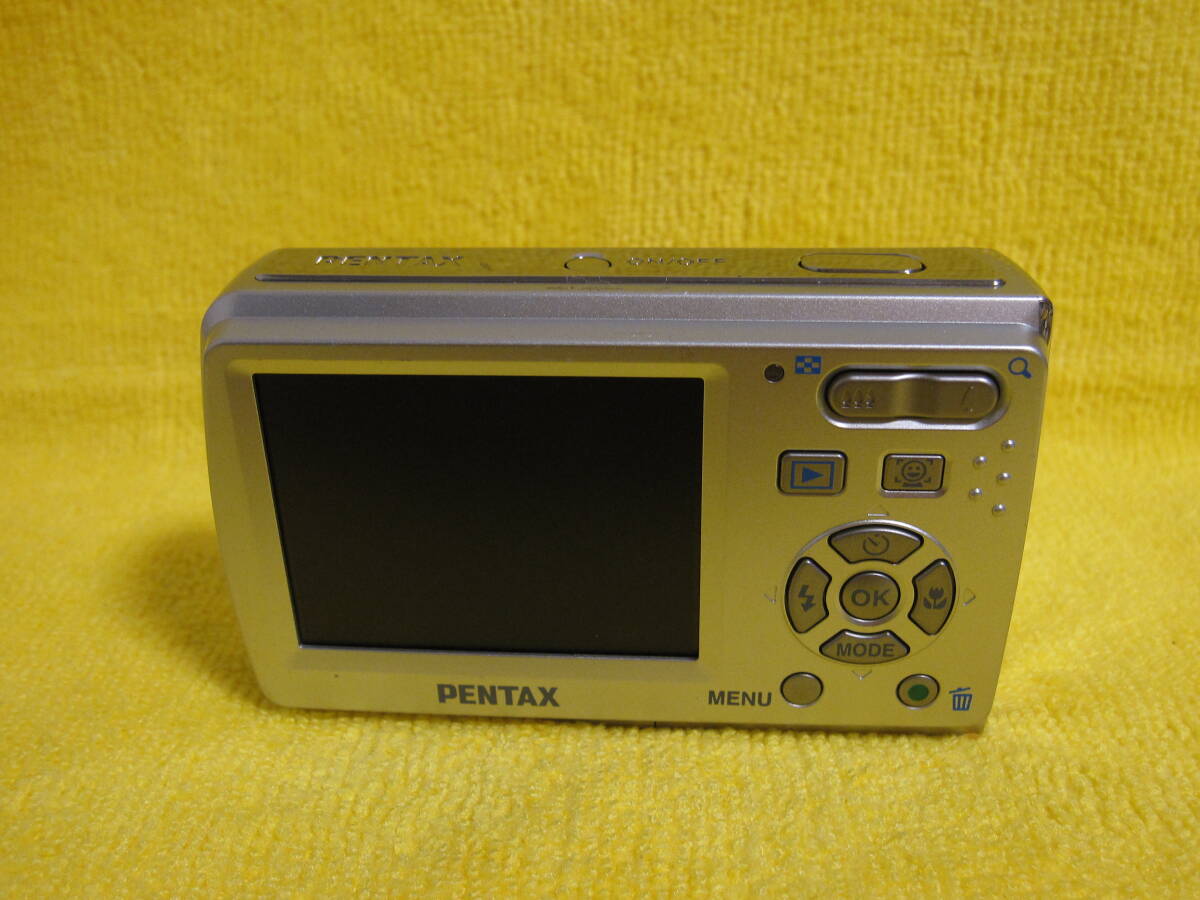 概ね美品 動作確認済★PENTAX Optio E60 単三電池対応機種 ②の画像2
