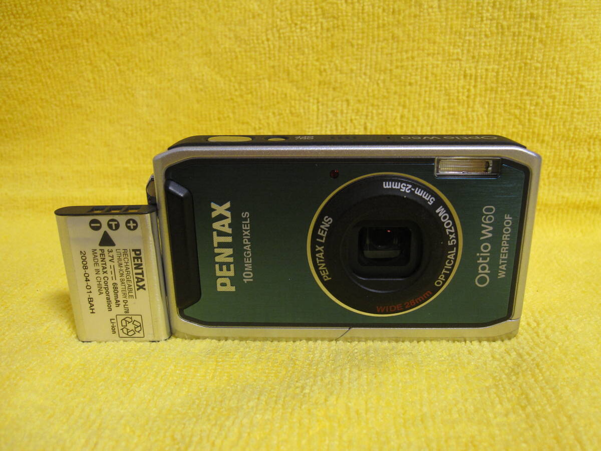 美品 動作確認済★PENTAX Optio W60_画像1