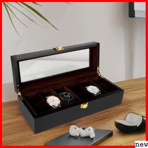 Calife 6本 コレクションケース 時計 高級腕時計収納ボックス 木製時計ケース 277