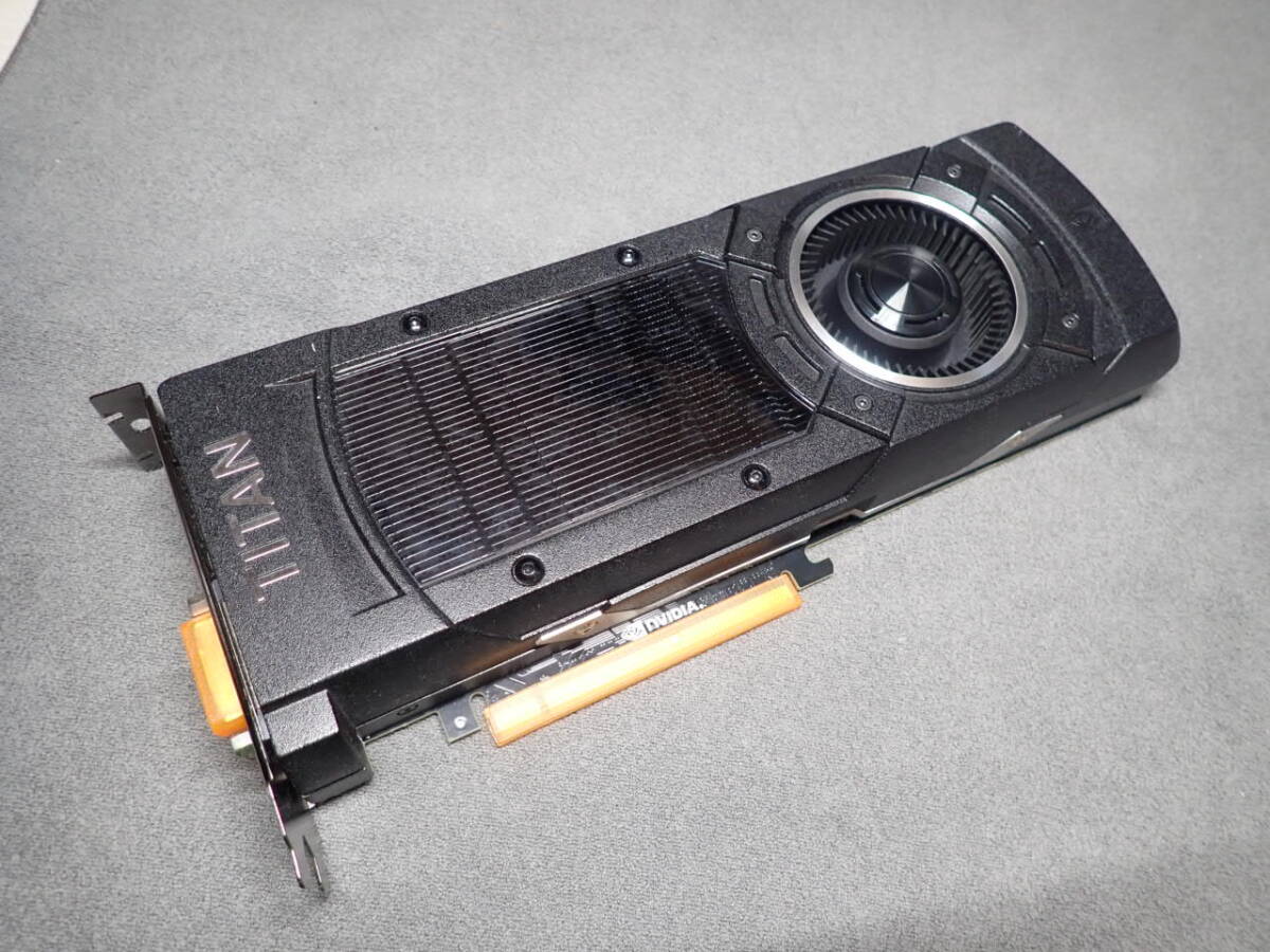 NVIDIA GeForce ZOTAC GTX TITAN X 12GB 中古動作確認済の画像1