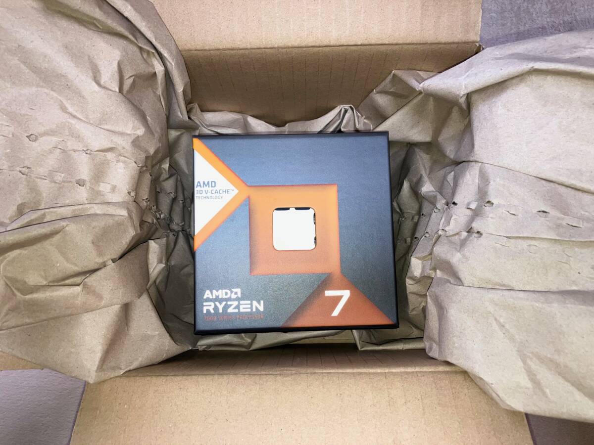 [ same day shipping ] AMD Ryzen7 7800X3D BOX 1 piece [ new goods unopened ]①