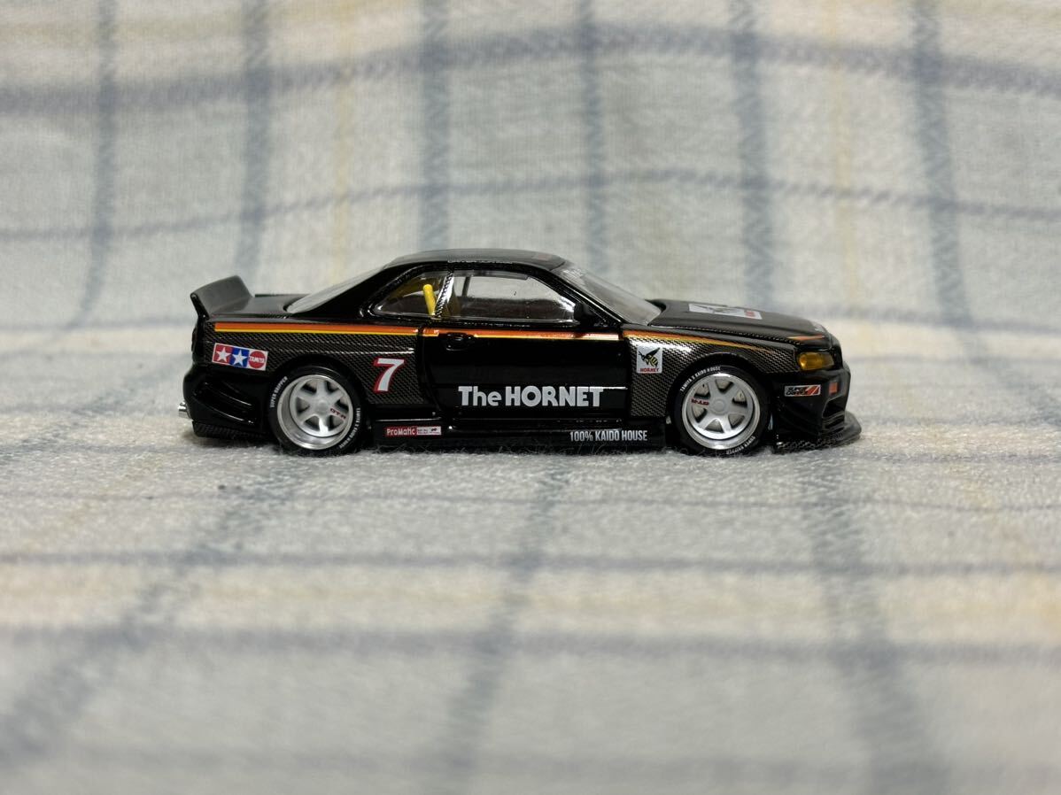 ★街道ハウス KAIDO★HOUSE MINI-GT NISSAN SKYLINE GT-R R34 TheHORNET★の画像4