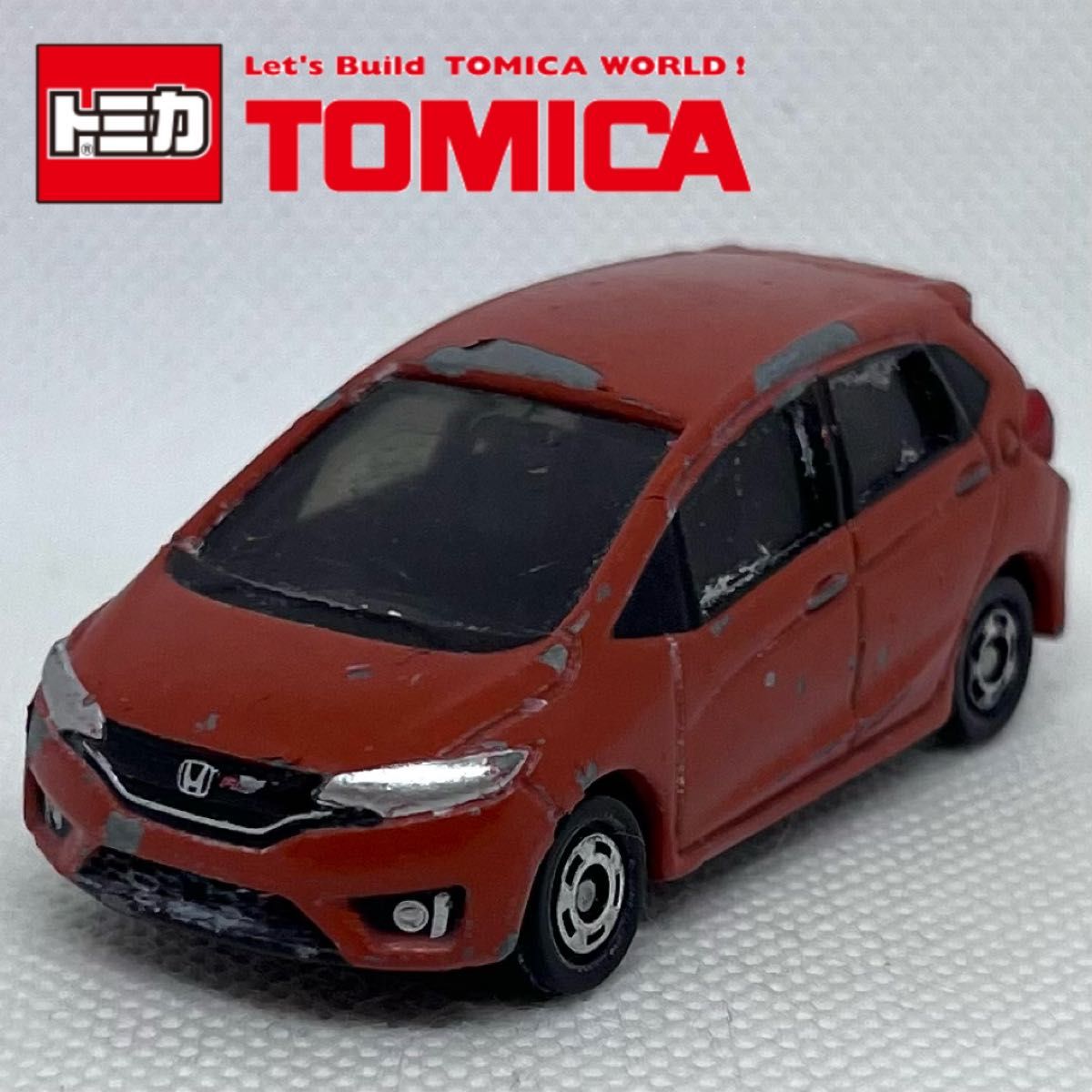 【送料無料】トミカ　No.66 1HONDA フィット　2014 ミニカー　トミカ博　TOMICA ホンダ　絶版　コンパクトカー