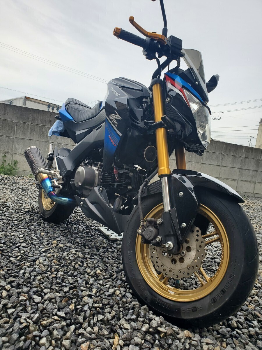 z125pro　カスタム　検)KSR グロム 4ミニ スクーター　愛媛県より_画像1