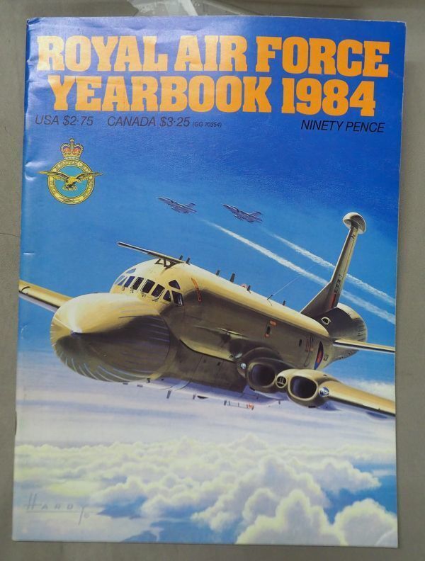 ★即決有★5冊まとめて★戦闘機 洋書 ROIYAL AIR FORCE YEARBOOK 1979 1980 1983 1984 1987 ロイヤル エアフォース　イギリス軍　_1984