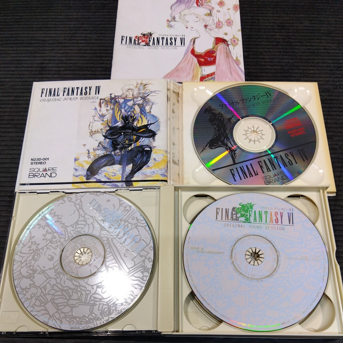 ファイナルファンタジーシリーズ FF USA サウンドコレクションズ オリジナルサウンドバージョン サントラ CDの画像2