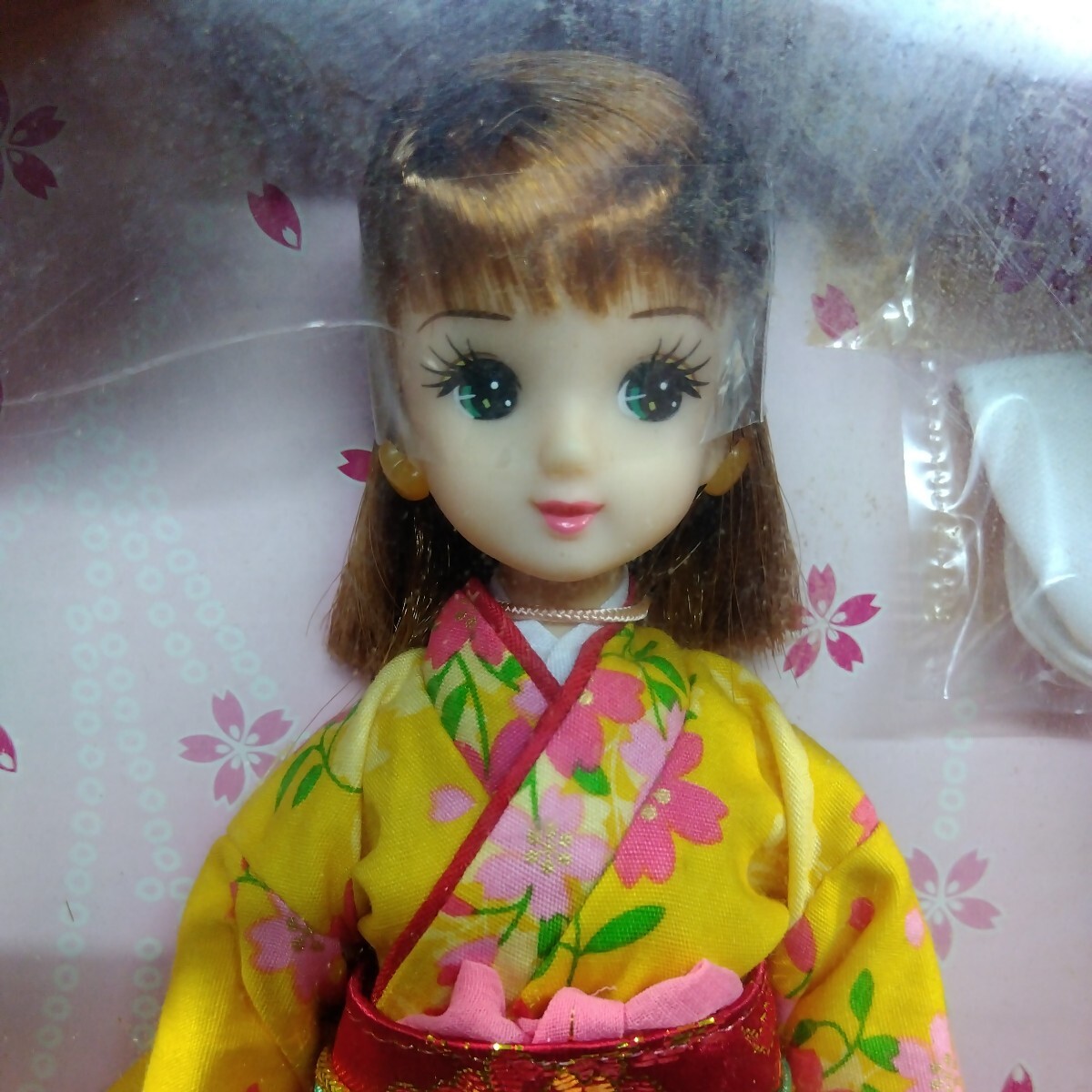 未使用 タカラ リカちゃんフレンド きものみいちゃん 着せ替え人形 おままごと ごっこ遊び Licca ドールの画像2