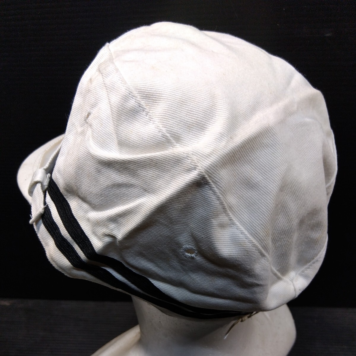 希少 現状品 貴重品袋 第一中隊第一班 旧日本軍 帽子 ミリタリー 戦前 戦中 戦後 戦争 古布の画像9