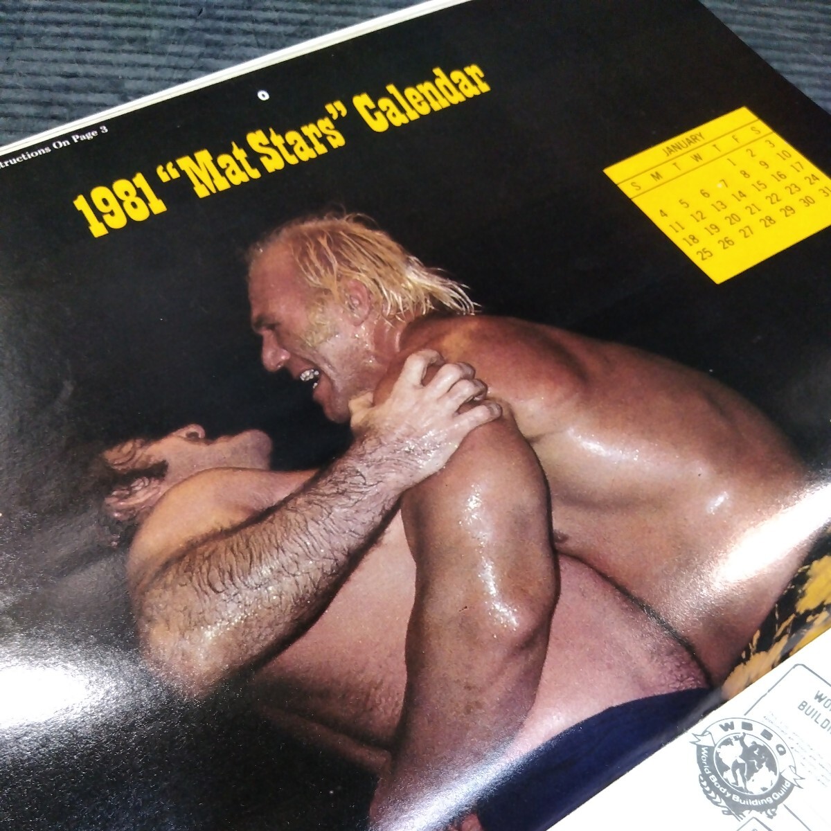 まとめて Wrestling World / WRESTLING'S GREATEST BATTLES 他 海外 プロレス 雑誌 小冊子 パンフレット 洋書 カレンダーの画像6