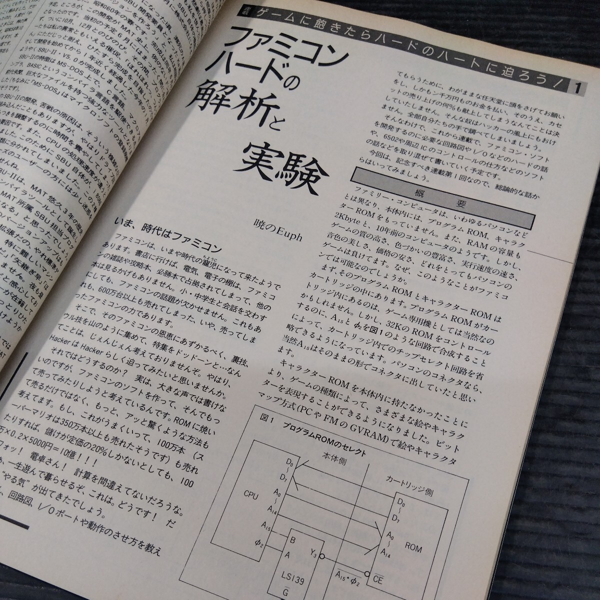 Hacker ハッカー 1986年9月4日号 雑誌 解析 裏情報誌 パソコン PC ファミコン ハード 改造マニュアル コピーツール 機能強化テクニック_画像7