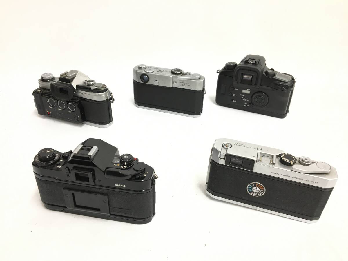 ☆ Canon フィルムカメラ まとめ 1 ☆ Canon MODEL7 + EOS7 + AV-1 + AE-1 PROGRAM 他5台 他レンズ5本 キャノン_画像6