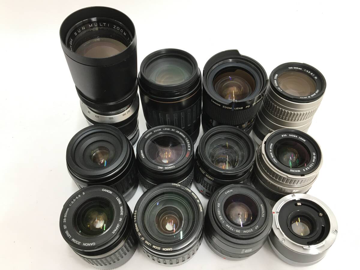 ☆ カメラジャンクまとめ 1 ☆ Canon EF + KONICA C35 + OLYMPUS-PEN F 他 キャノン コニカ オリンパスの画像9
