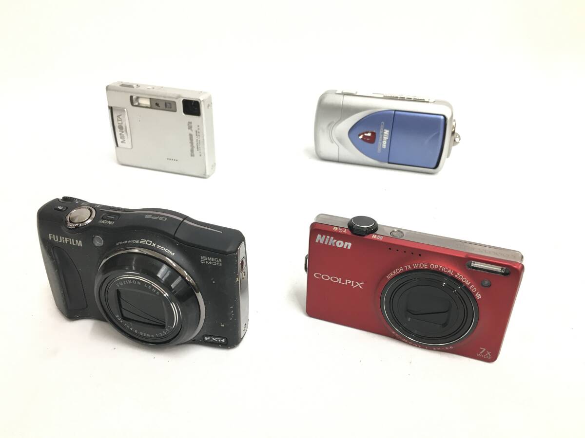 ☆ コンパクトデジタルカメラ まとめ 1 ☆ MINOLTA DiNAGE + Nikon COOLPIX ×3 + FUJIFILM FINEPIX 他4台 ミノルタ ニコン 富士フィルムの画像6