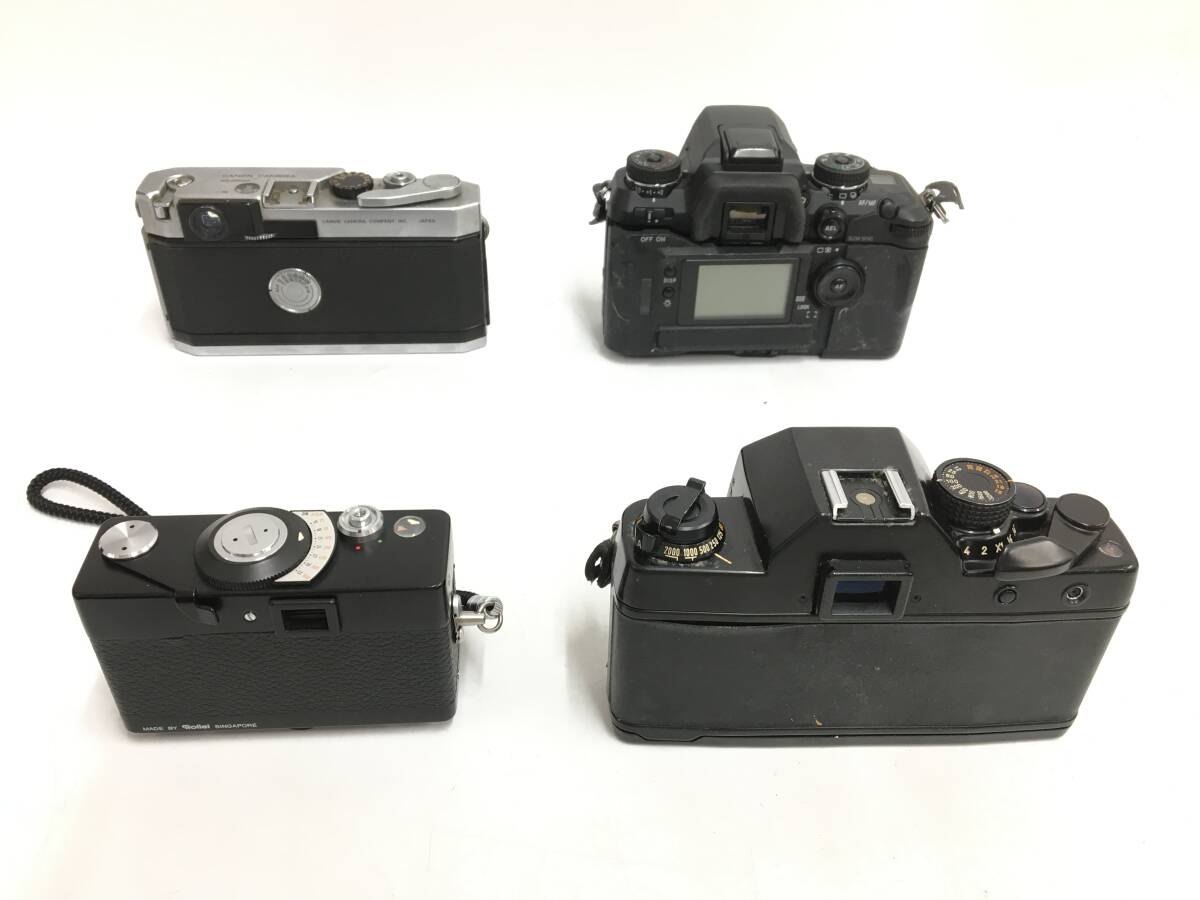 ☆ フィルムカメラまとめ１ ☆ Canon IV + MINOLTA a-7 + CONTAX RTS + Rollei 35 LED キャノン ミノルタ コンタックス ローライ_画像3