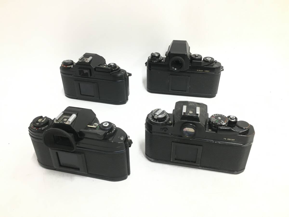 ☆ Nikon フィルム一眼レフカメラ まとめ 1 ☆ Nikon FG + FG-20 + F3 + FE Nikomat FT ×2 + FT2 他 レンズ6本 キャノン ニコンの画像3