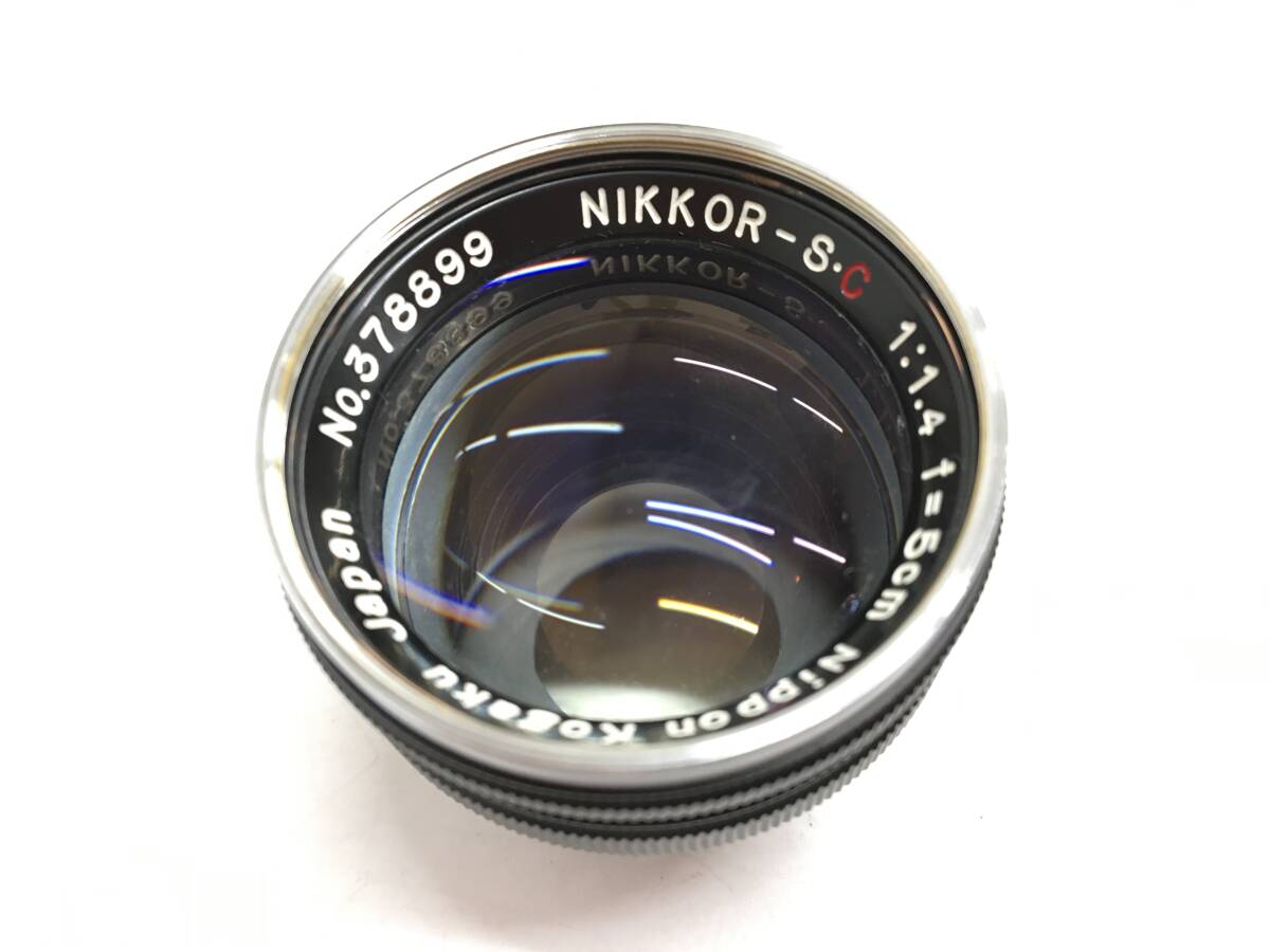 ★ Nikon S2 + NIKKOR-S・C 1:1.4 f=5cm ★ ニコン レンジファインダーカメラの画像9