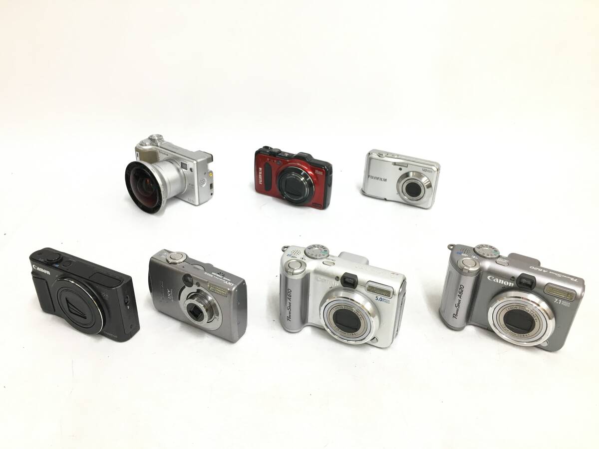 * compact digital camera summarize 1 * RICOH Caplio + Nikon COOLPIX ×2 + CASIO EXILIM ×3 other 14 pcs Ricoh Nikon Casio 