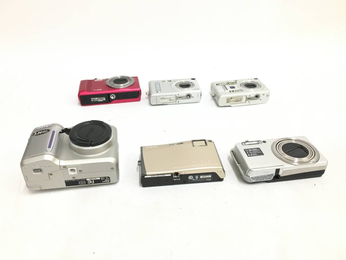 * compact digital camera summarize 1 * RICOH Caplio + Nikon COOLPIX ×2 + CASIO EXILIM ×3 other 14 pcs Ricoh Nikon Casio 