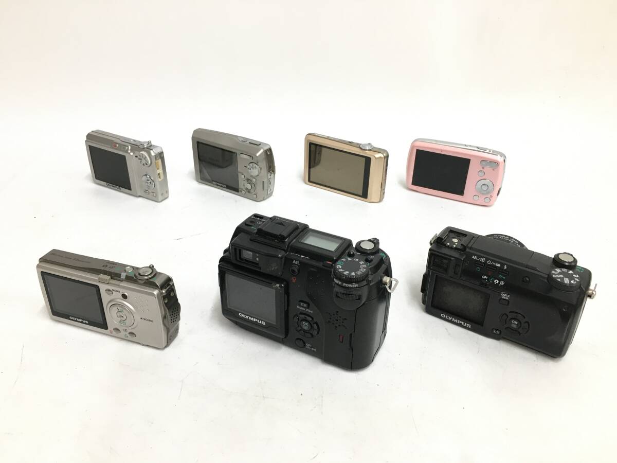 * compact digital camera summarize 1 * RICOH Caplio + Nikon COOLPIX ×2 + CASIO EXILIM ×3 other 14 pcs Ricoh Nikon Casio 