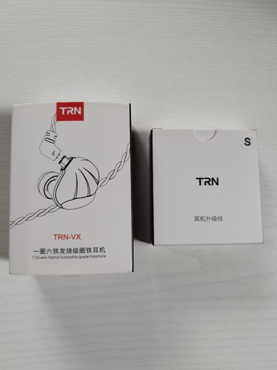 TRN VX イヤホン+TRN TC ケーブル セット