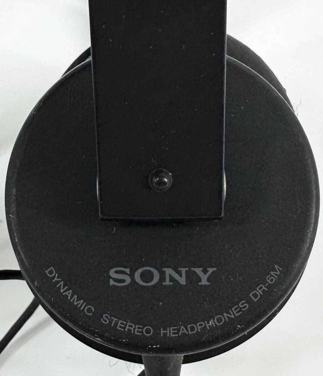【ヘッドホン2点セット】 SONY ソニー DR-6M ステレオヘッドフォン Technics テクニクス EAH-01 音出し未確認 ジャンク扱いの画像5