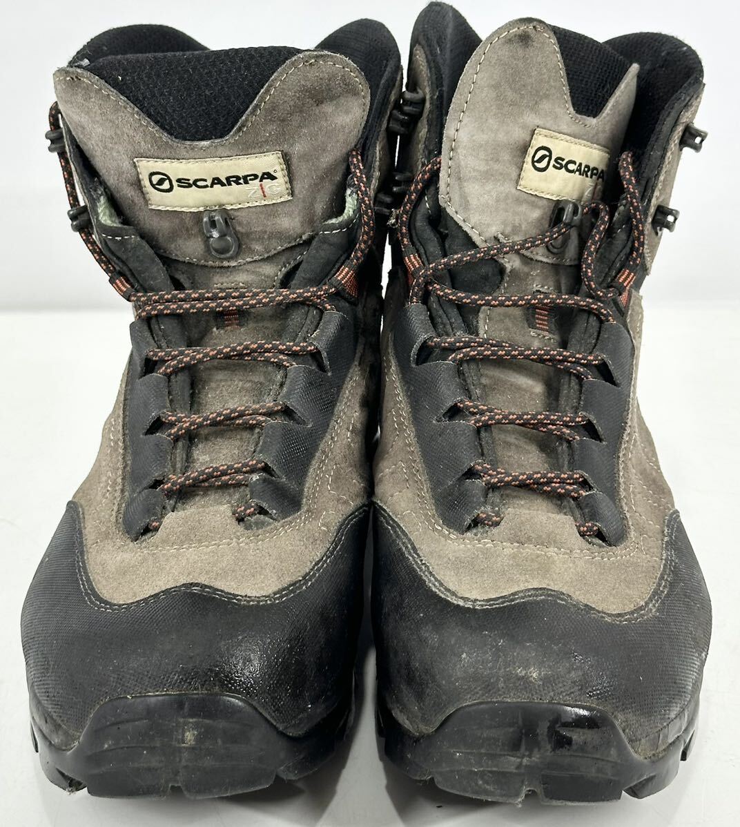 SCARPA スカルパ トレッキングシューズ アウトドア vibram 登山靴 サイズ42 中古 現状品の画像2