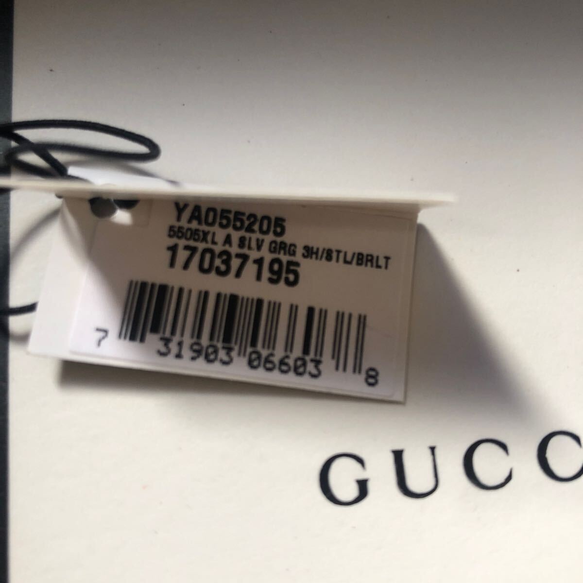 GUCCI 空箱 腕時計 YA055205 空き箱 グッチ_画像6