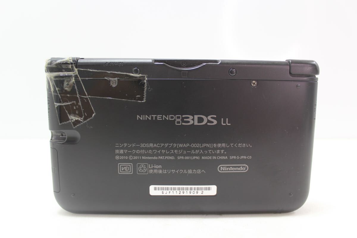 ☆# ジャンク Nintendo 任天堂 3DS LL ゲーム機 本体 初期化済み SPR-001_画像4
