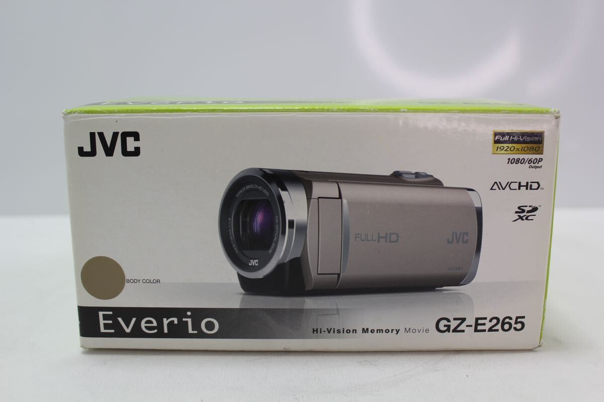 ☆# JVC EVerio エブリオ デジタルビデオカメラ GZ-E265-N の画像7