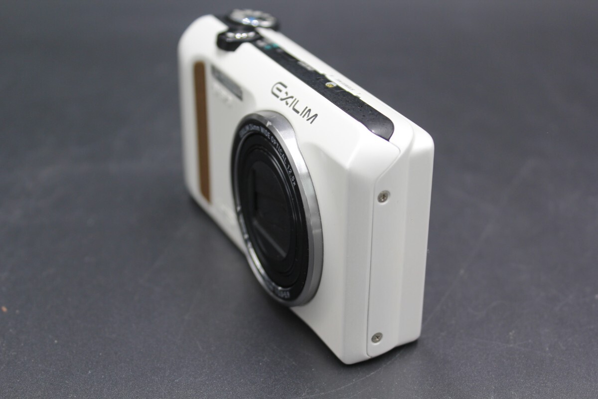 ＊ CASIO カシオ コンパクトデジタルカメラ EXILIM HS EX-ZR400 デジタルカメラ ホワイトの画像3