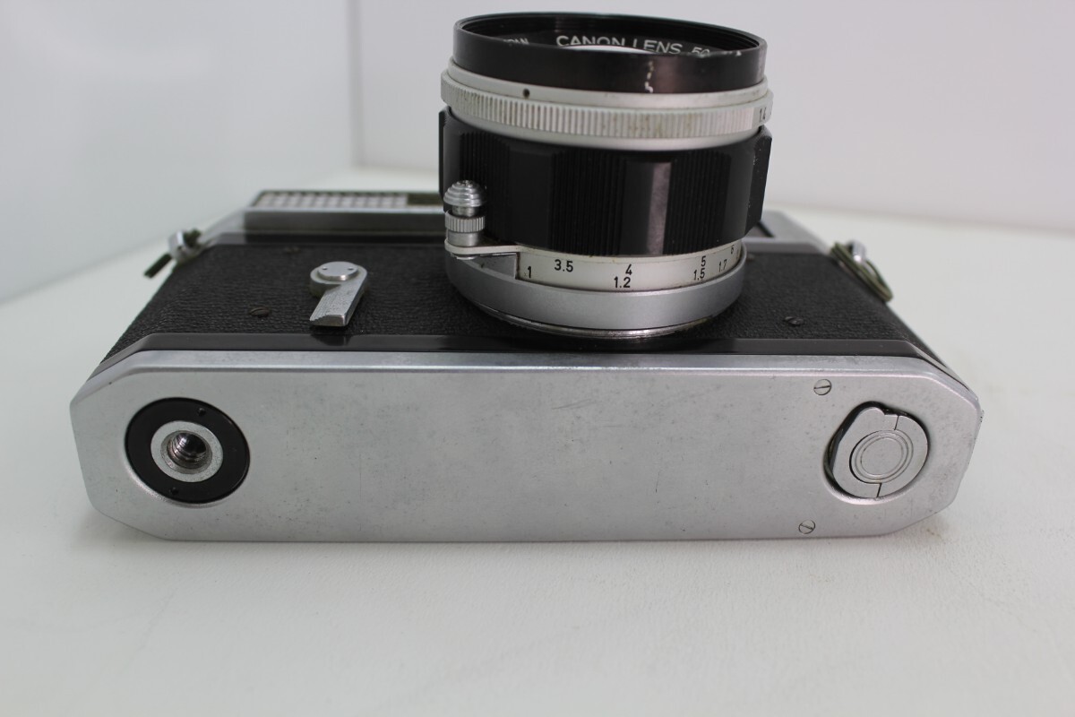 #＊ Canon キャノン model 7 50mm F1.4付 レンジファインダー フィルムカメラ_画像7