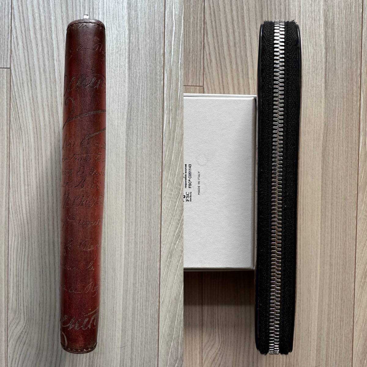 定価20 3万 Berluti ITAUBA Scritto Leather Wallet 定価20 3万 Berluti ITAUBA Scritto Leather Wallet