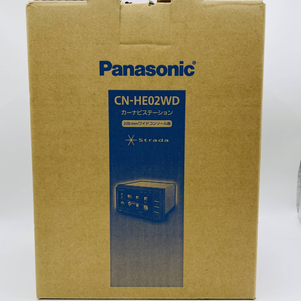 未使用 送料無料 パナソニック カーナビ ストラーダ 7型ワイド CN-HE02WD ドラレコ連携 7インチナビ Panasonicの画像1
