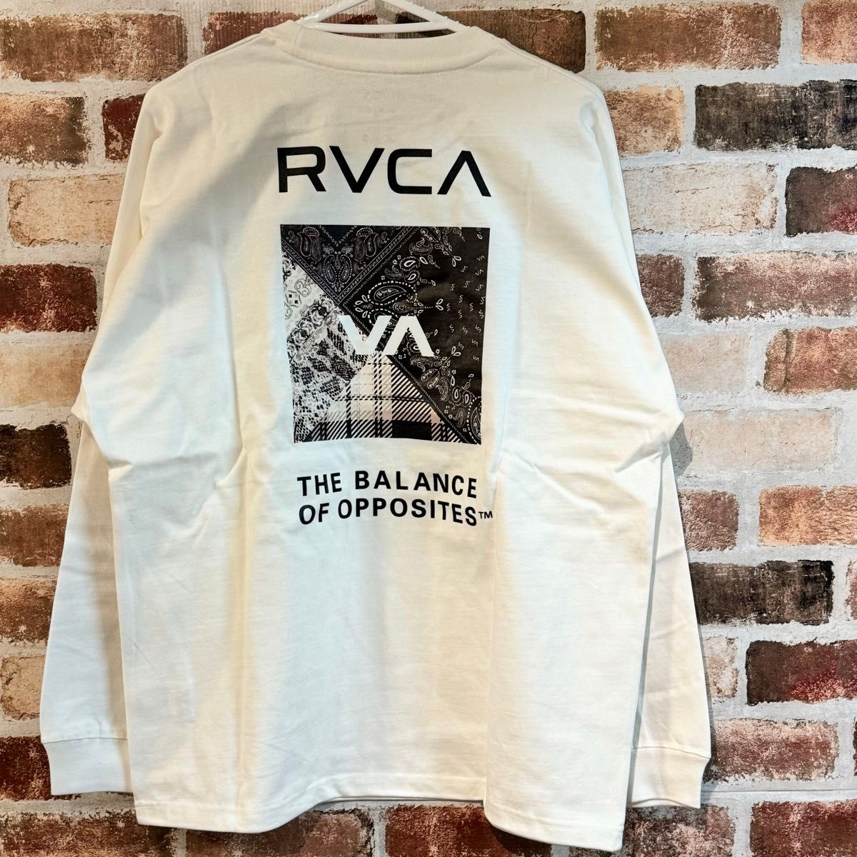 レディースルーカRVCA長袖ロンTロングTシャツM